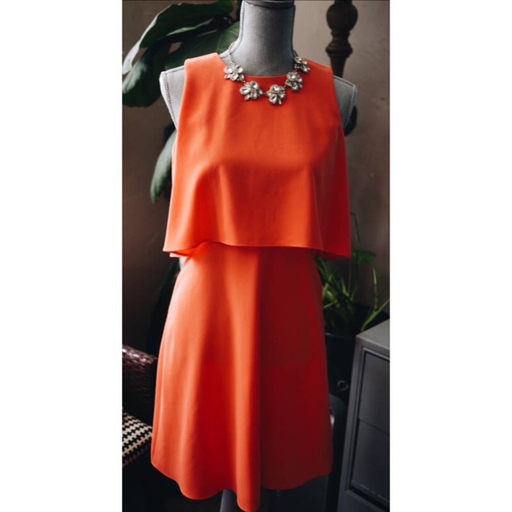 Calvin Klein Orange Dress